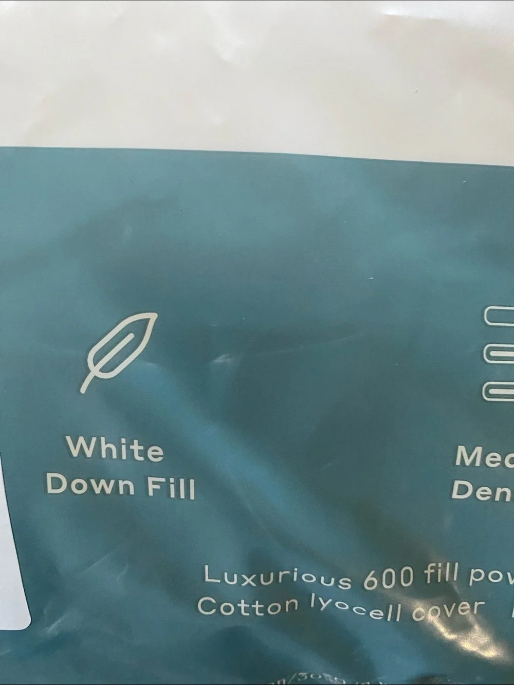 NWT  Casaluna White Down Pillow